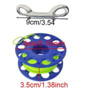 Carrete de dedo de plástico para buceo, equipo seguro SMB, accesorios BCD, 30M - Image 2
