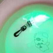 Forma de diamante activada por agua mini luz de flash LED de seguridad con clip - Image 2